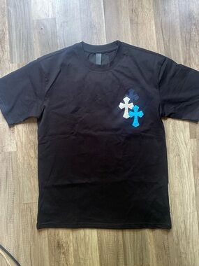 chrome hearts multi cross blue white colorway